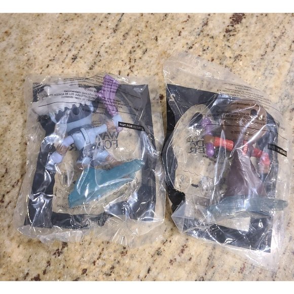 2 McDONALD'S Black Panther Wakanda Forever HAPPY MEAL TOYS #2 Okoye & #8 Attuma - Picture 2 of 4